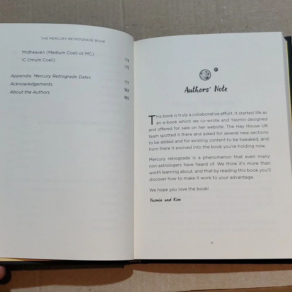 ☿ The Mercury Retrograde Book: Turn Chaos Into Creativity hardcover 📚 - Picture 12 of 12